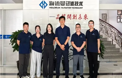 Jiangsu Modern Group navštívila Headman Engineering Machinery Filtration pre novú kapitolu v spolupráci